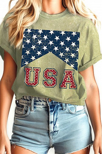 USA MINERAL GRAPHIC T-SHIRTS