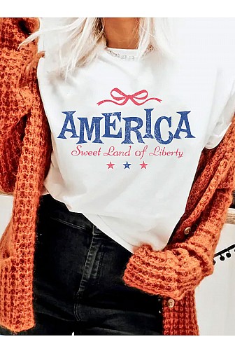 AMERICA SWEET LAND OF LIBERTY T SHIRTS